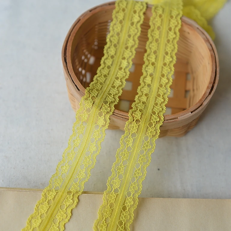 Популярные двусторонние кружевные аксессуары из полиэстера винтажные материалы