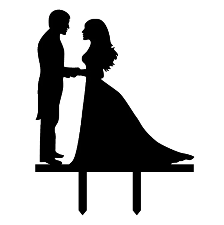

Горячая Распродажа Mr Mrs Жених и невеста свадебное флажки для торта разноцветный акриловый торт фигурки жениха и невесты; Для свадьбы принад...