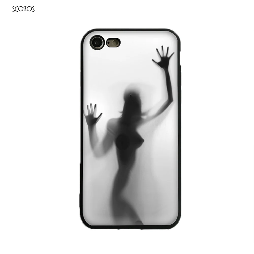 SCOZOS Сексуальная тень Зеркало силиконовый чехол для телефона мягкий Iphone X 5 5S Se 6 S 7 8