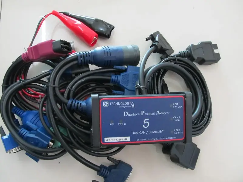 Новый сверхмощный грузовик сканер DPA5 Dearborn Portocol адаптер 5 без Bluetooth DPA USB ссылка