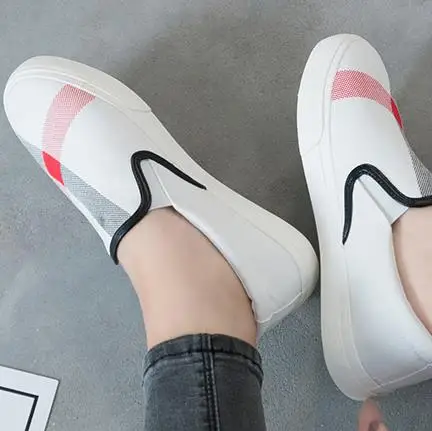 Женские холщовые туфли дышащие без застежки повседневная обувь плоская подошва