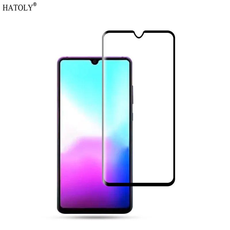 Защитное стекло для экрана Huawei Mate 20 закаленное с полным покрытием клея |