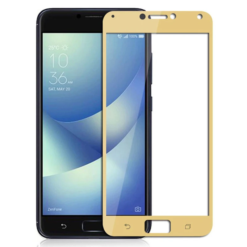 Закаленное стекло для Asus Zenfone 4 Max ZC554KL защита экрана ZC 554KL X00ID с полным покрытием 5
