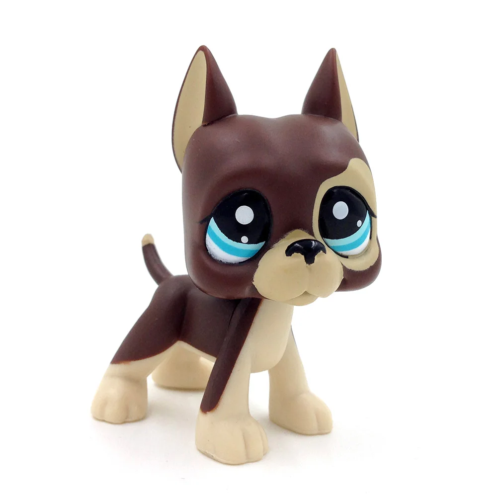 Pet Shop PS голубые глаза большой немецкий дог милый щенок малыш игрушки подарок на