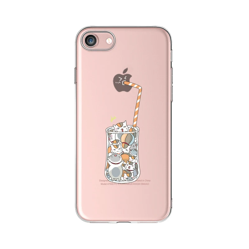 02 Мягкий силиконовый чехол для Apple iPhone 8, 7, 6, 6S Plus, 5, 5S, SE, XS, Max, XR, чехлы для телефона, в виде кролика, любви, редиса, падающих цветов - Цвет: 02