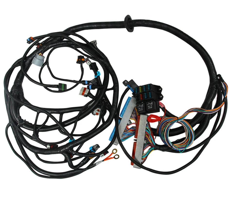 Автономный жгут проводов Vortec LS1 1999 2003 с коробкой передач 4L60E EV1 заглушка