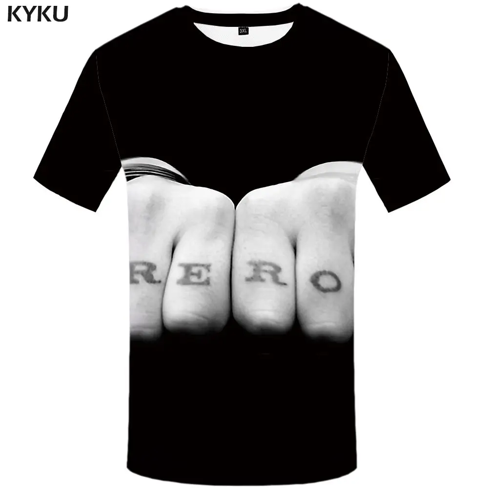 3d t shirt 03 KYKU космический корабль Футболка Мужская Механическая футболка Забавные футболки хип-хоп Футболка уличная горная 3d футболка Черная мужская одежда - Цвет: 3d t shirt 03