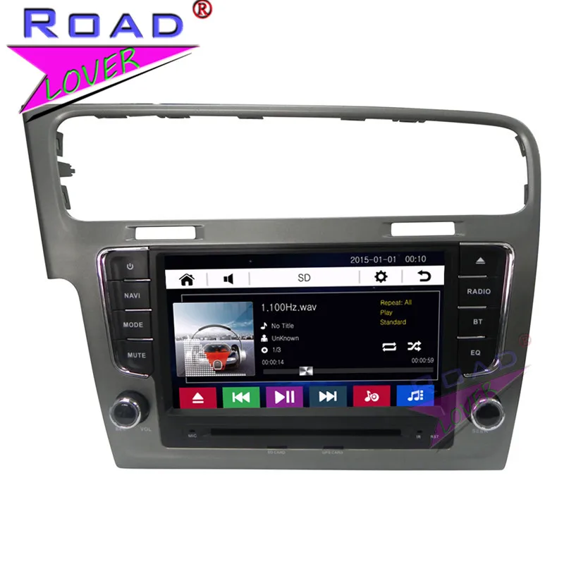Автомобильный медиацентр TOPNAVI Wince 6 0 2 Din 8 дюймов DVD плеер авторадио для VW Golf 7 2013