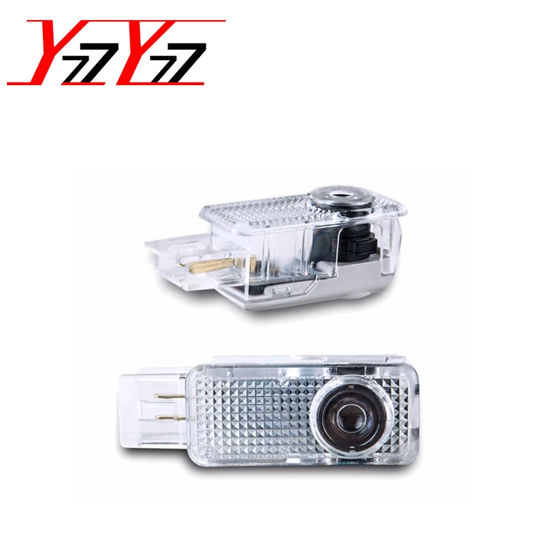 2 шт. светодиодный автомобильный логотип дверная проекционная подсветка