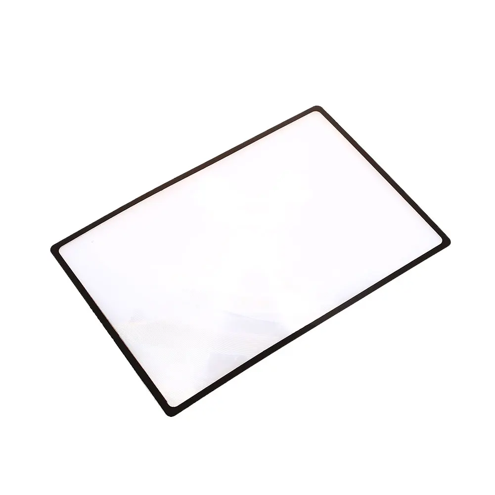 Увеличительное стекло 1PC185X125mm A5 плоский ПВХ лист-Лупа X3 книжная страница увеличение увеличительное стекло для чтения объектив