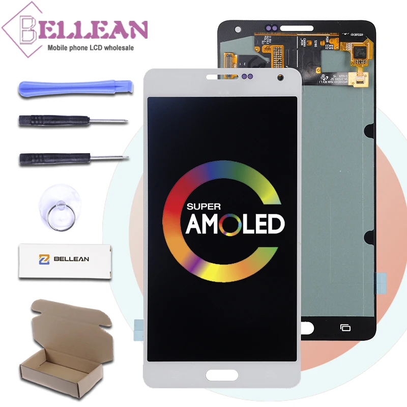 HH продвижение A700 lcd для samsung Galaxy A7 lcd A700F A700K дисплей с кодирующий преобразователь сенсорного экрана в сборе