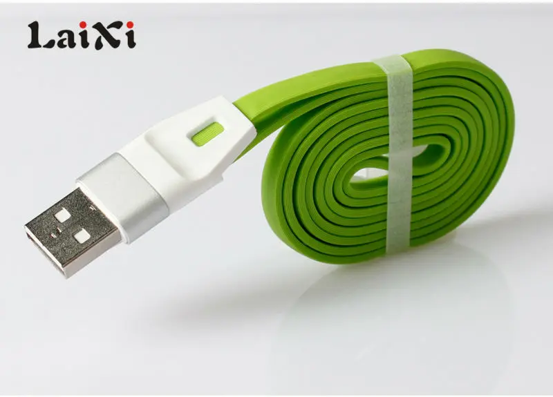 Laixi New Fast Charging Micro USB Cable 1M 1.5M For Apple iPhone Data Charger Mobile Phone 5 5s 6 plus L X213 | Мобильные телефоны