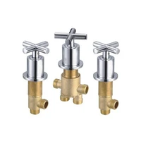 mttuzk solid brass mixing valve tap for bathtub faucet hot and cold mixer waterfall bathroom jacuzzi faucet accessories