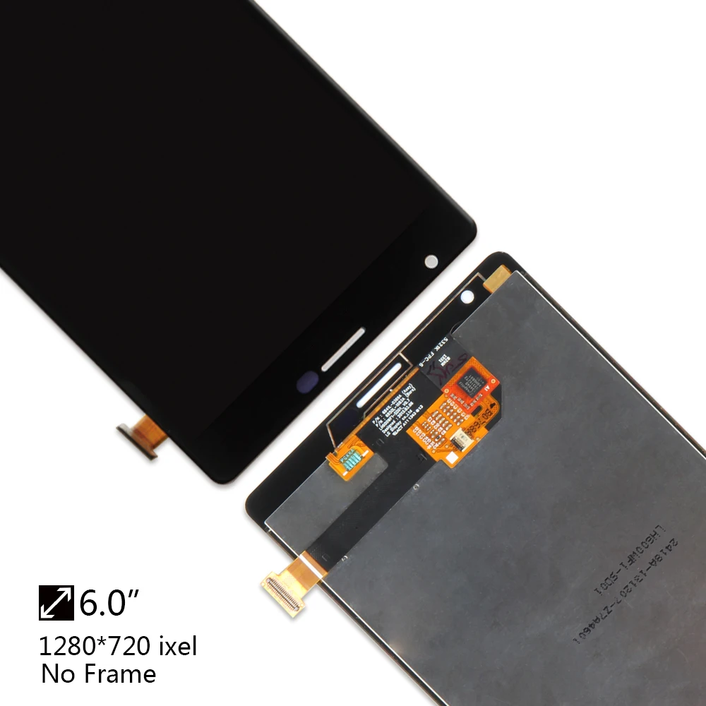 Srjtek 6 0 ''ЖК дисплей для NOKIA Lumia 1520 ЖК кодирующий преобразователь сенсорного
