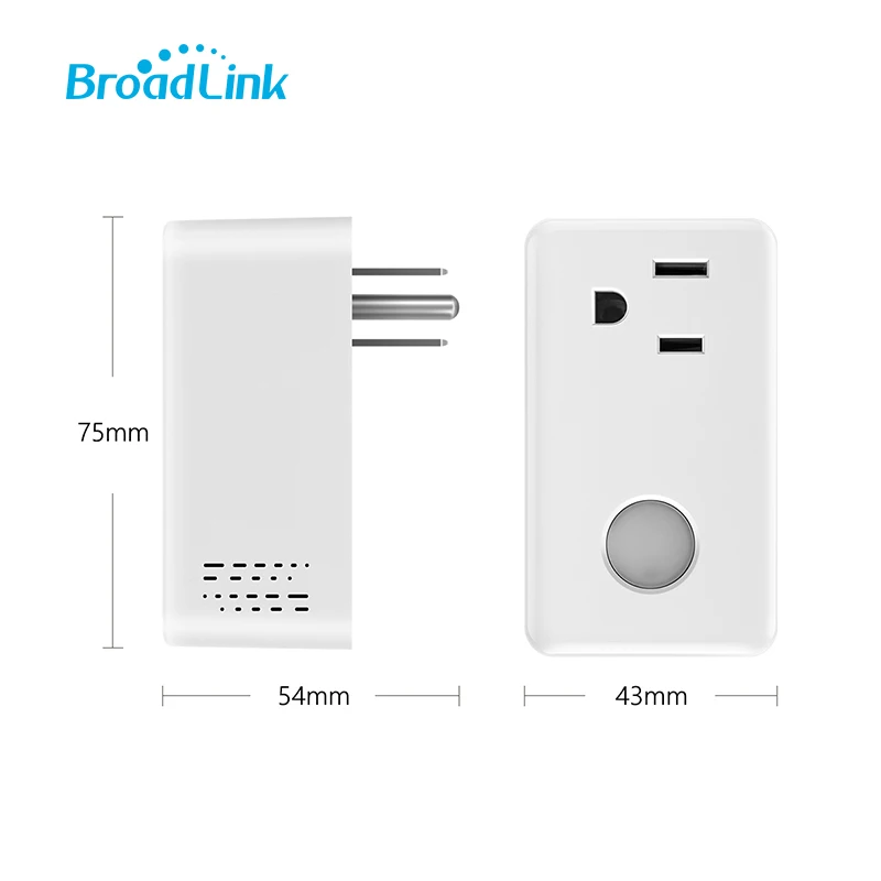 Умная розетка Broadlink Sp3 16a с таймером Wi Fi Разъем для автоматизации умного дома