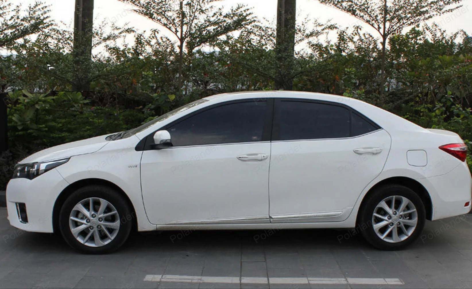 Аксессуары для внешней отделки автомобиля декоративные полосы отделка окон из