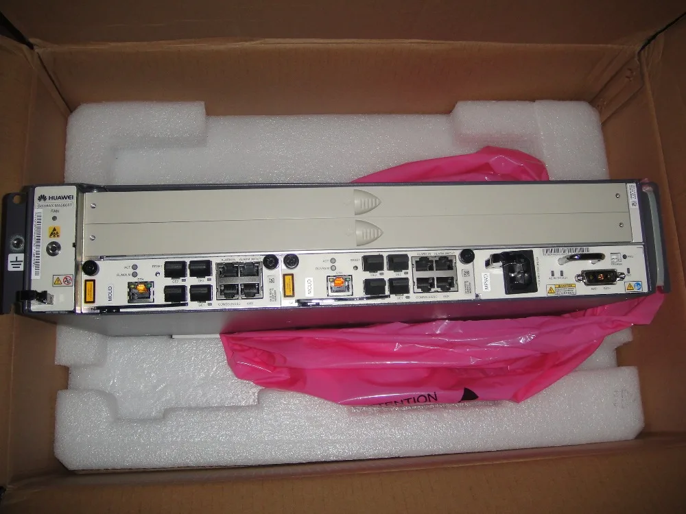 Новый оригинальный HW MA5608T GPON OLT оборудование оптическая линия терминал 1GE Uplink с 1 *