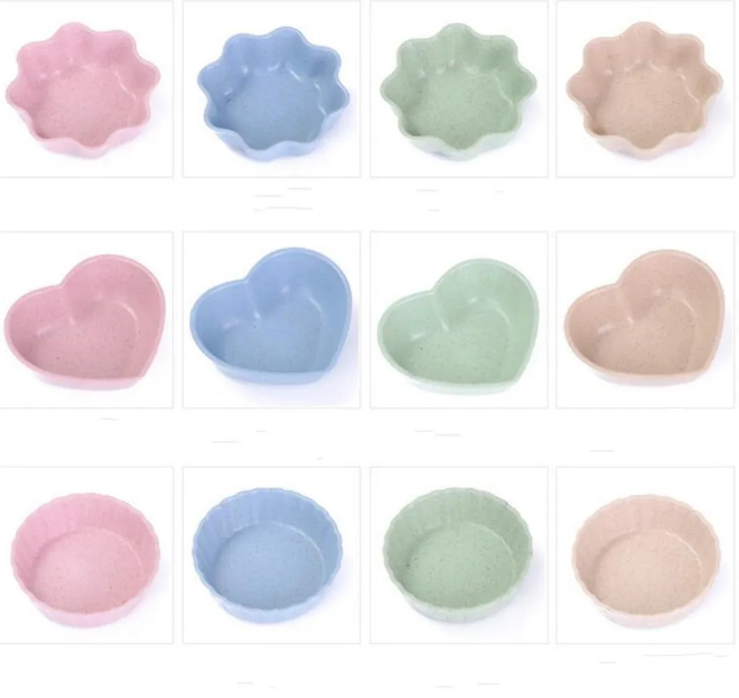 6 шт. домашняя кухня пшеничная соломенная приправа блюдо креативное пластиковое