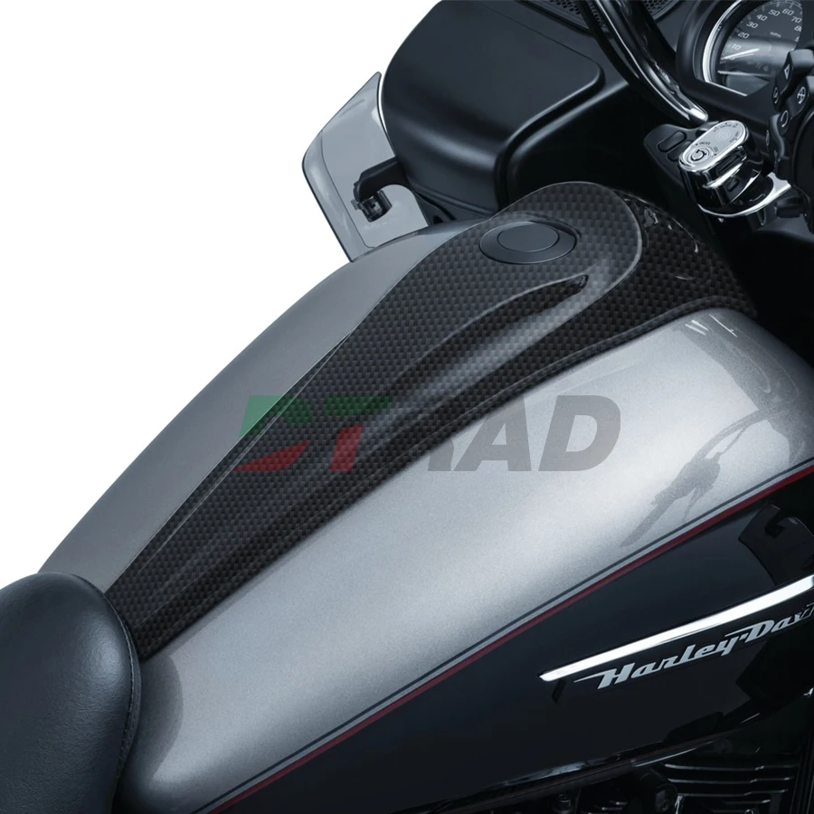 100% углеродное волокно в крышке топливного бака для Harley-Davidson 2013 Tri Glide Ultra Classic