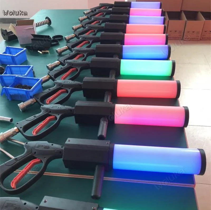 LED диоксид углерода DJ пистолет атмосфера сухого льда ночной клуб Опора зарядки CD50