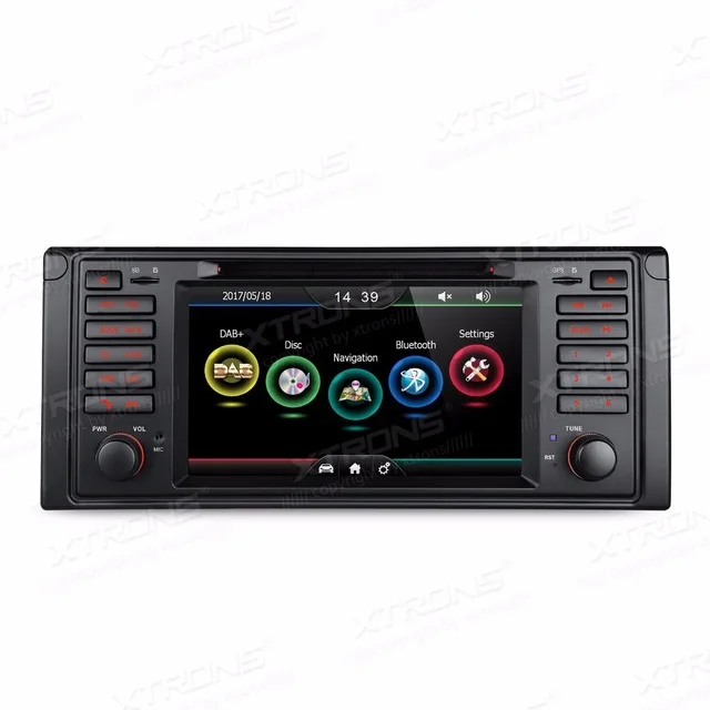 Автомагнитола 7 дюймов для BMW E39 M5 1999 2003 и 1995 серии E38 1994 2001 со встроенным