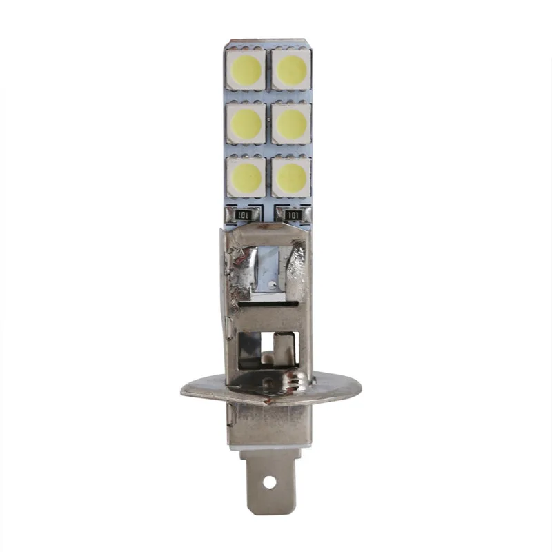 Автомобильные фары 2 шт H1 12-LED сменные фары/противотуманные лампочки яркие белые