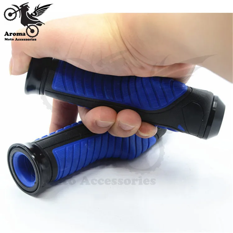 Серые мотоциклетные ручки для yamaha honda suzuki kawasaki Harley Davidson Ducati KTM универсальные