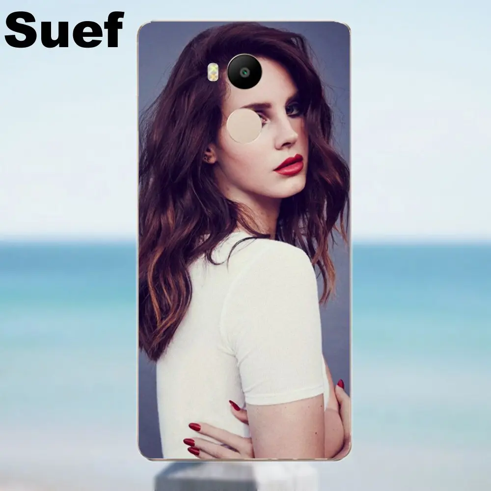 Suef TPU Accessories Pouches Lana Del Rey For Xiaomi Redmi 4 3 3S Pro Mi3 Mi4 Mi4i Mi4C Mi5 Mi5S Mi Max Note 2 | Мобильные телефоны