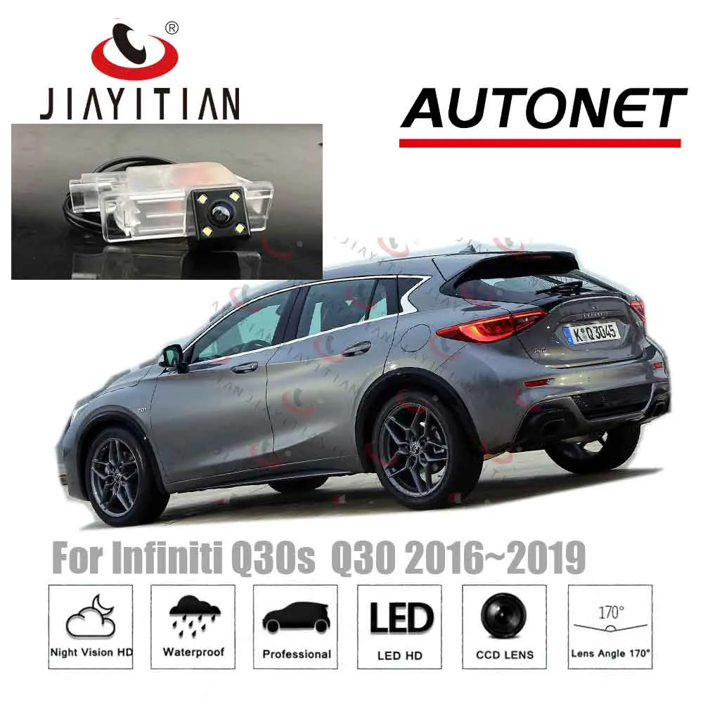 JIAYITIAN камера заднего вида для Infiniti Q30s Q30 2016 2017 2018 2019 HD ночного видения CCD/резервная камера номерного знака JIAYITIAN камера заднего вида для Infiniti Q30s Q30 2016 2017 2018 2019 HD ночного видения CCD/резервная камера номерного знака