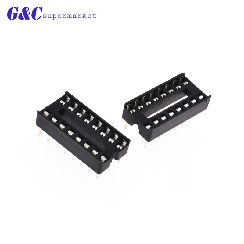 50 шт DIP IC гнездо адаптера переменного тока PCB припоя Тип гнездо DIP 8PIN 14PIN 16PIN "сделай сам"