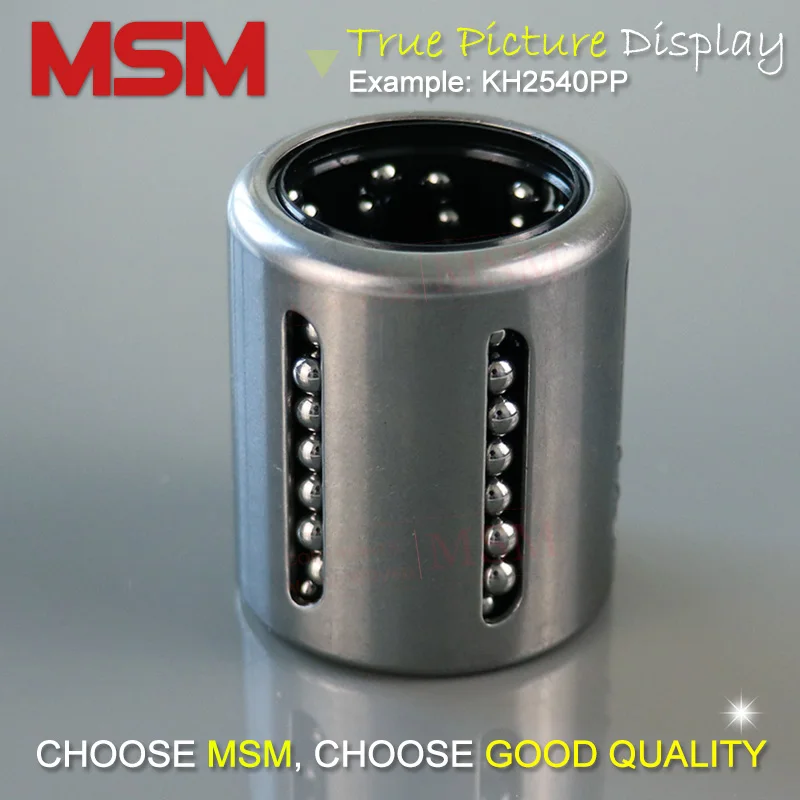 Линейные шарикоподшипники MSM KH0622PP KH0824PP KH1026PP KH1228PP KH1428PP KH1630PP KH2030PP KH2540PP KH3050PP KH4060PP