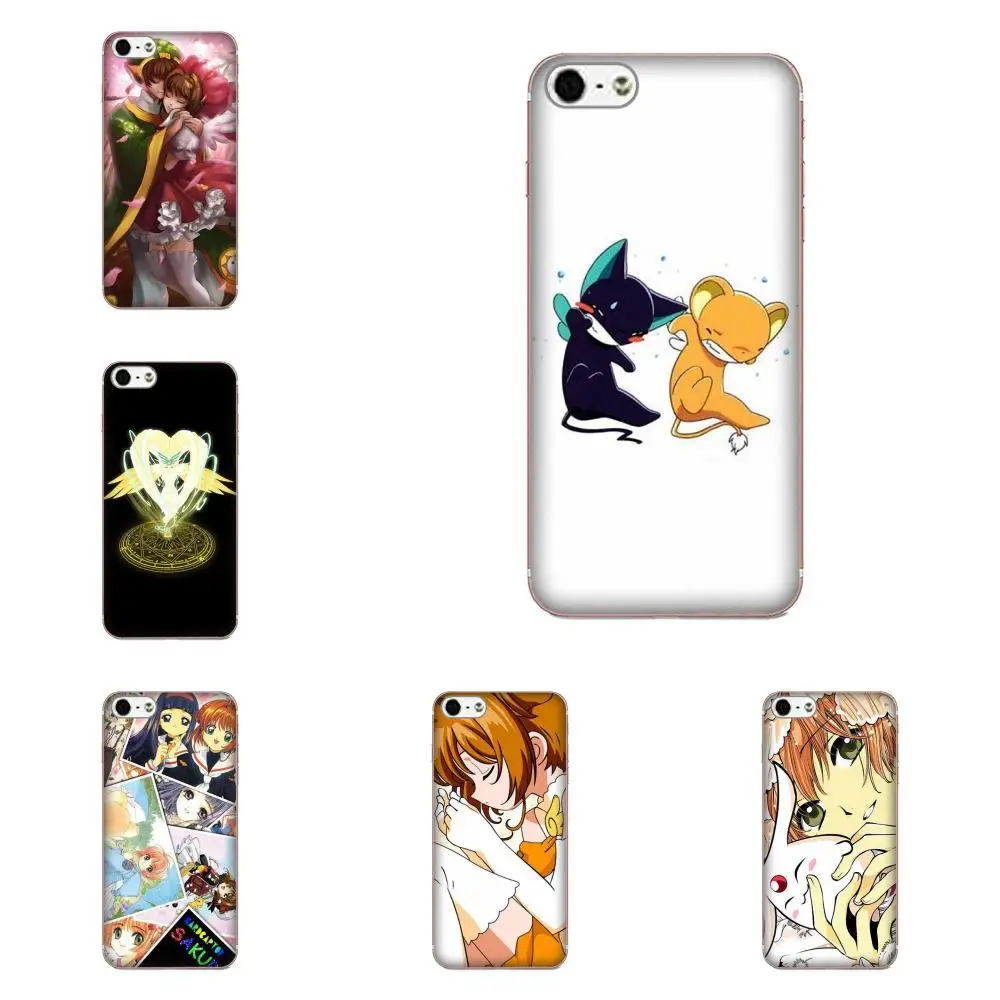 Ssakura Card Captor для Sony Xperia Z Z1 Z2 Z3 Z4 Z5 compact Mini M2 M4 M5 T3 E3 E5 XA XA1 XZ Премиум Тонкий силиконовый