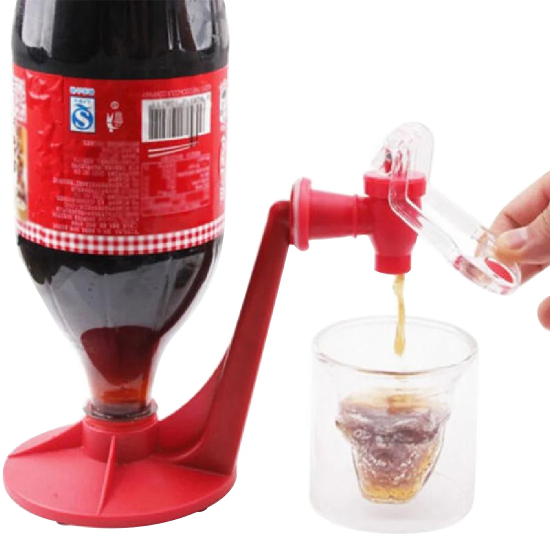 

Amazing Tap Dispenser Bottle Coke Upside Down Drinking Water Dispense Party Bar Kitchen Gadgets Drink Machines