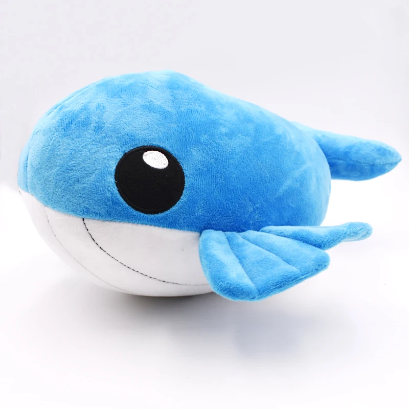 Мультфильм Плюшевые игрушечные лошадки 35 см Wailord Мягкие плюшевые плюшевый кукольный ребенок игрушки животных подарок для детей