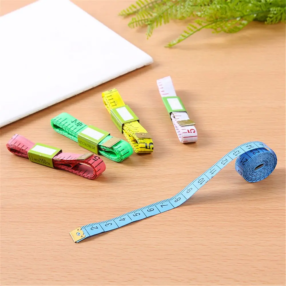 5pcs Waist Ruler Body Measuring Tape Colorful Sewing Tool Soft 150cm Children Height Portable Stationery Tailor | Канцтовары для