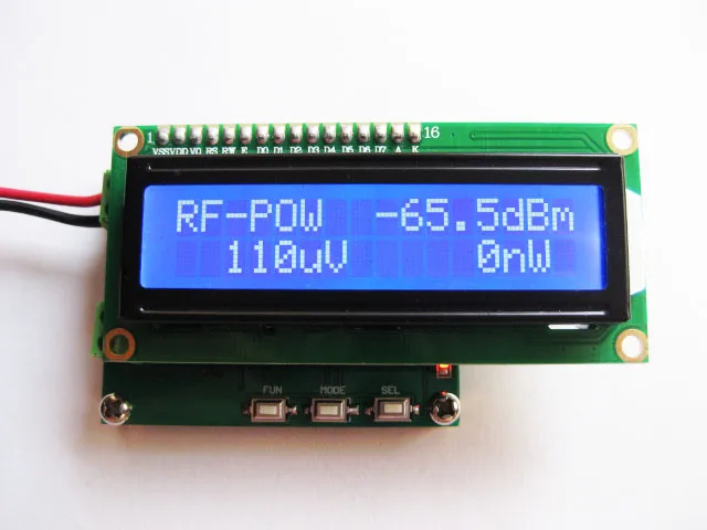 

Hot sell RF power meter 0.1~2.4GHz