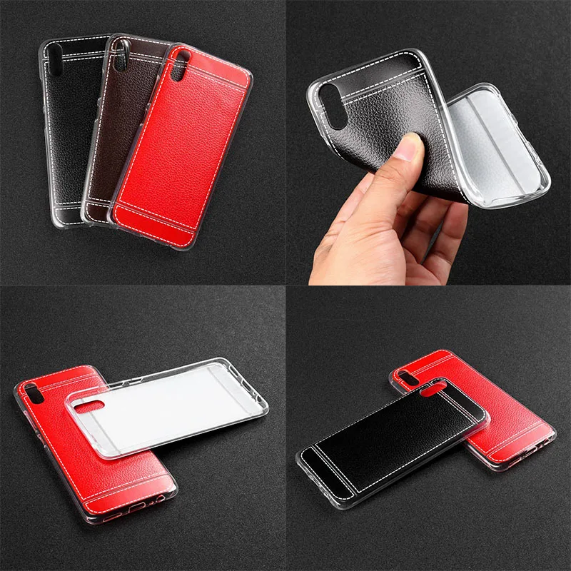 

Litchi TPU Cases For Sony Xperia Z2 Z1 Z3 Z ZR Z5 Compact M2 M4 Aqua Case For Sony C S39H C3 C4 T3 L1 E3 E5 E6 Dual Cover