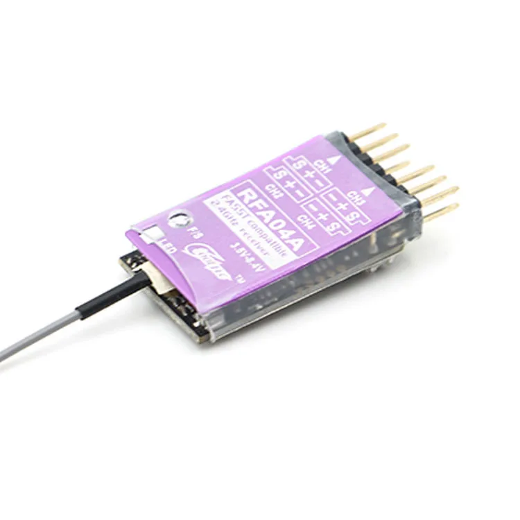 Cooltech RFA04A R6008 R7008HV SBUS Futaba Fasst 2,4G совместимый приемник 8ch 6EX T8FG T10C T12FG 14SG 16SG 16SZ 18SZ 18MZ 4PK