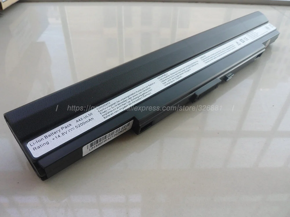 Golooloo 4400 мАч аккумулятор для ноутбука ASUS A42 UL80 U45 U30 U35 UL30A UL30 UL50 Pro32 X5G A41 UL50|laptop