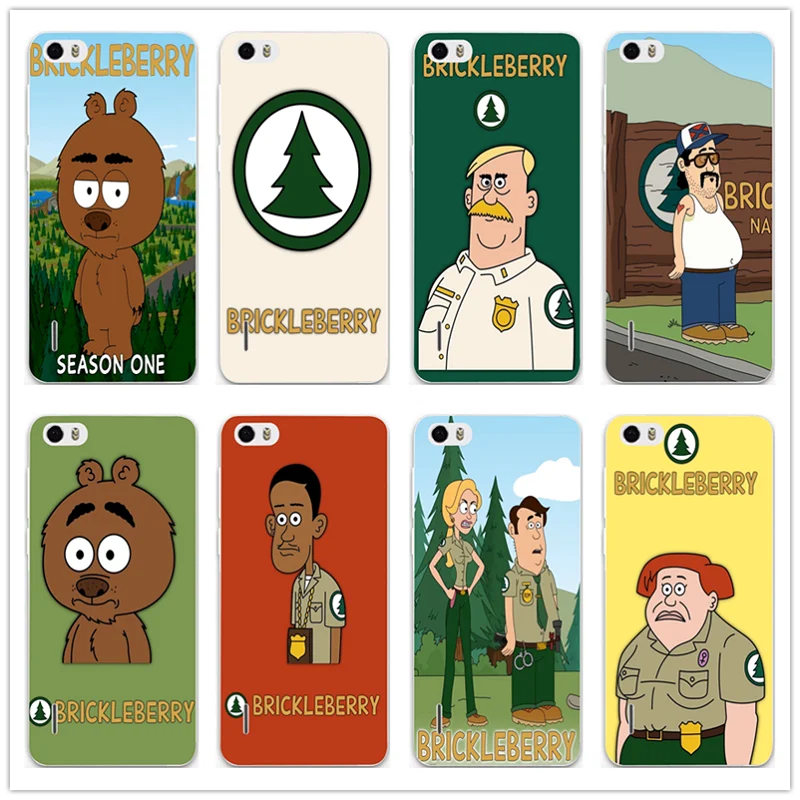 Welcome to Brickleberry Slim Silicone Soft TPU Cell Phone Cases Huawei P8 P9 P10 P20 Mate 10 Pro Y5 Y6 II Y7 Honor 6X 7X 9 Lite | Мобильные