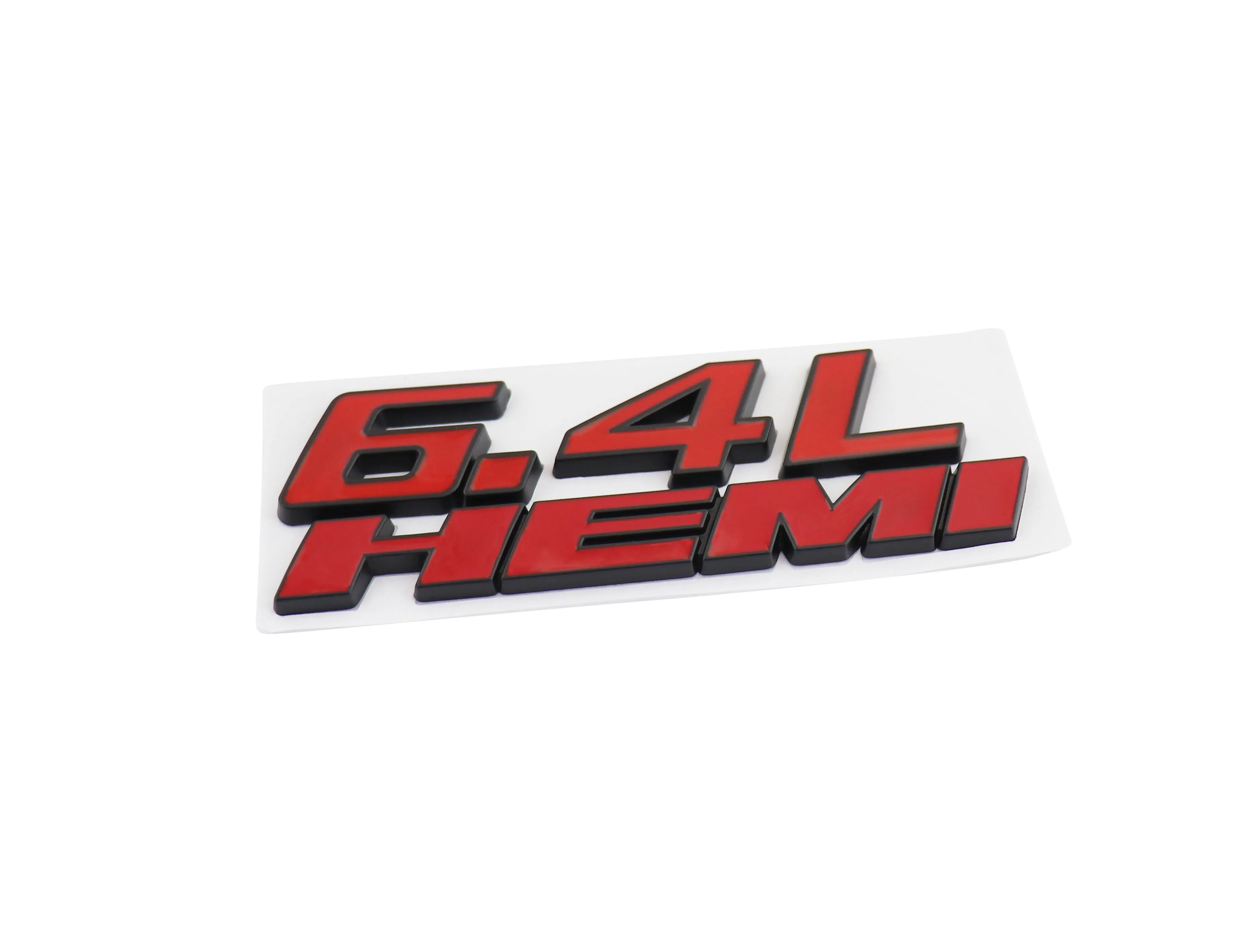 Черный красный 6.4L HEMI для SRT крыло багажник эмблема значок стикер|Наклейки на