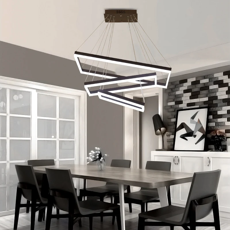 Минимализм DIY hanglamp современный светодиодный подвесной светильник s для столовой