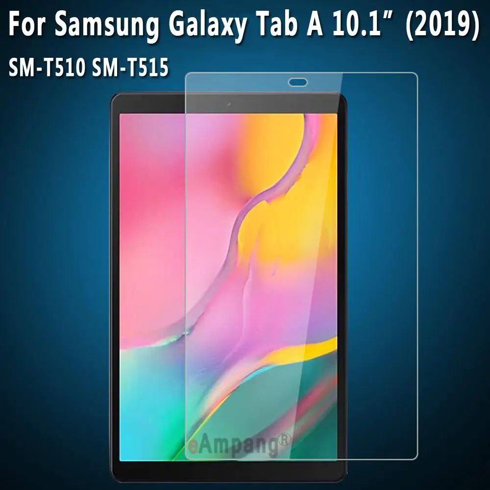 С уровнем твердости 9H закаленное Стекло для samsung Galaxy Tab A A6 10,1 10,5 T580 T585 P580 P585 T590 T595 T510 T515 Экран протектор - Цвет: For SM-T510 SM-T515