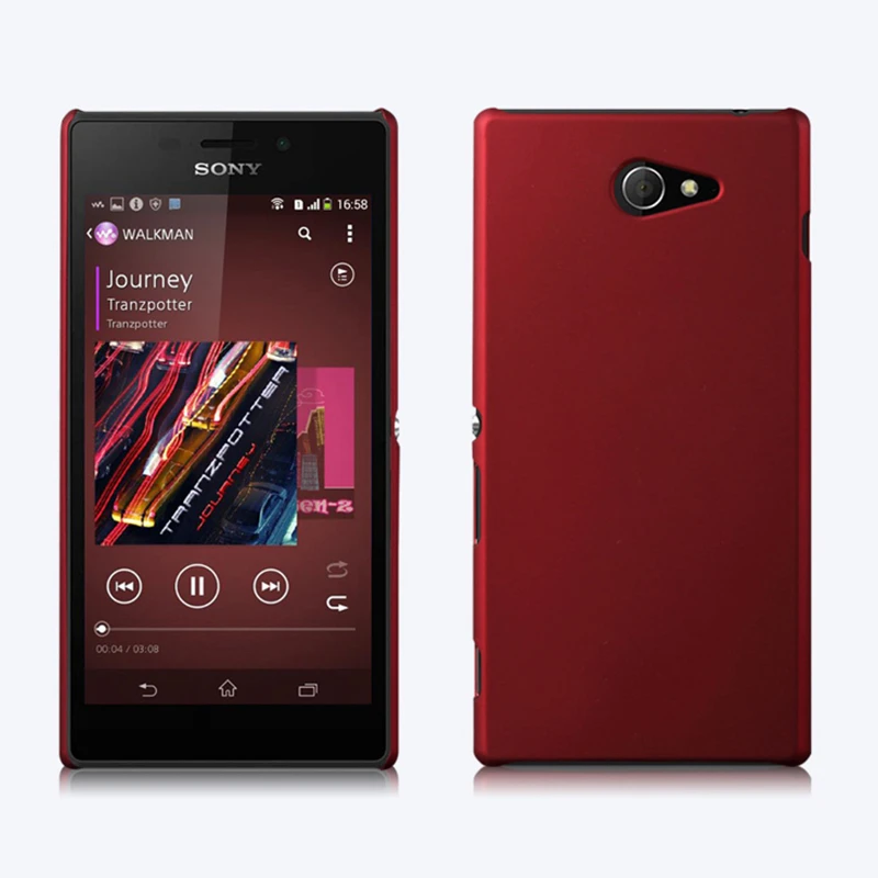 Cases For SONY XPERIA Z1 Z2 Z2a Z3 Z5 Premium Compact Z4 M2 M4 M5 Aque E4 E4G Dual Color Matte Hard Plastic Phone Case Cover |