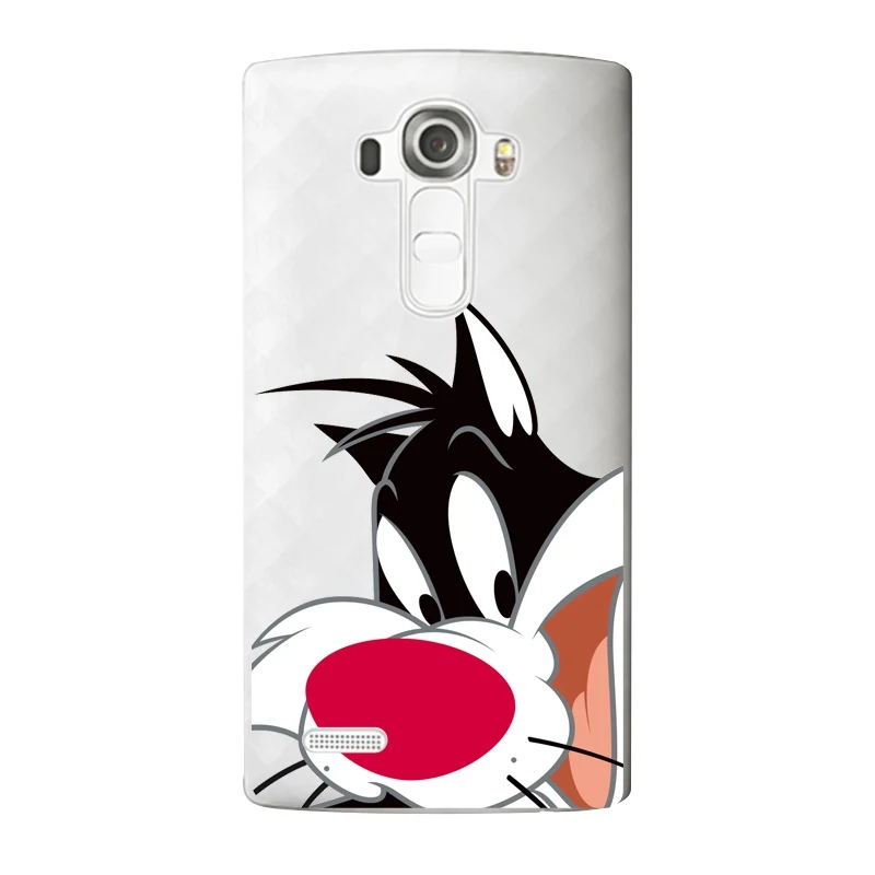 Мягкий прозрачный чехол из ТПУ с тигром для LG G3 G4 G5 V10 K3 K4 K5 K8 K10 2017 Бесплатная