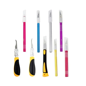 Набор ножей для резьбы, многофункциональный нож из нержавеющей стали сделай сам для резьбы по дереву, ремесленный нож, электрический нож