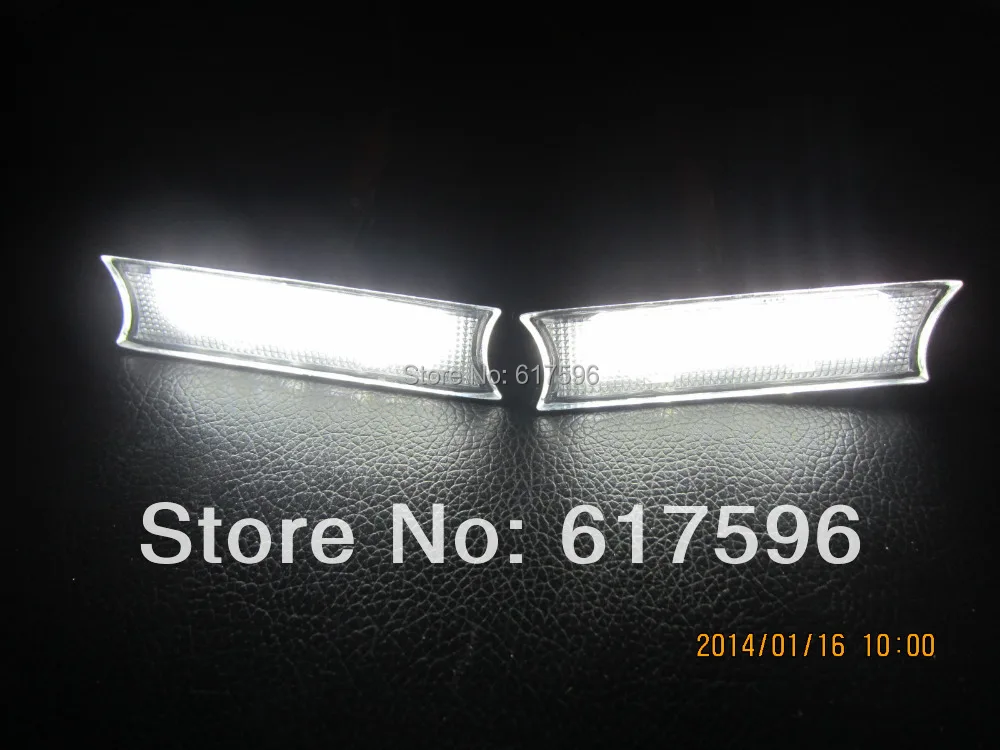 6 шт. белые светодиодные лампы для чтения передней и задней дорожной карты |