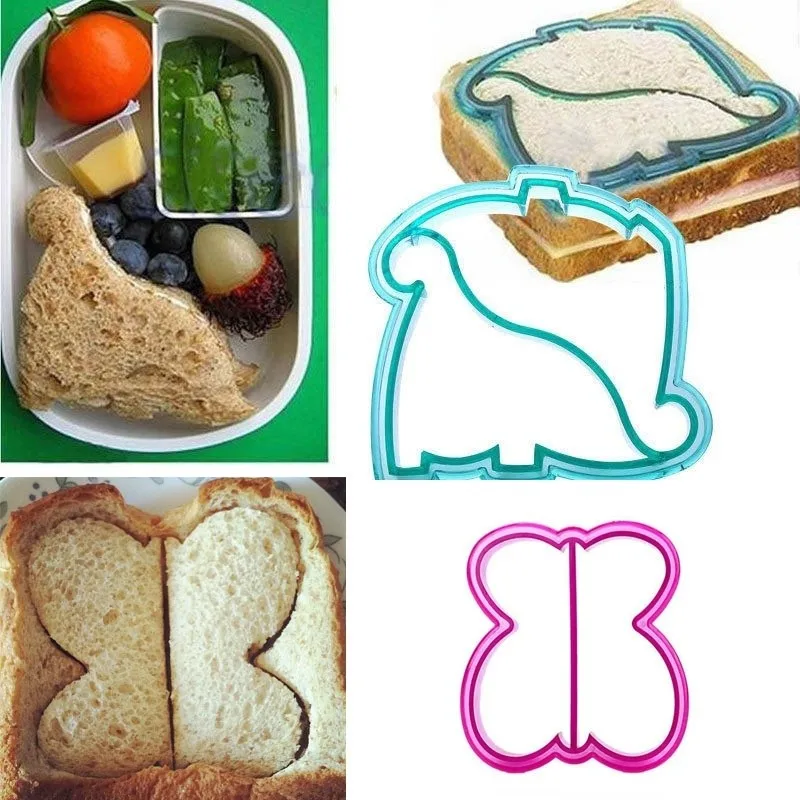 1 шт. нож для сэндвич форм устройство тиснения животных Форма обед малыш тостов