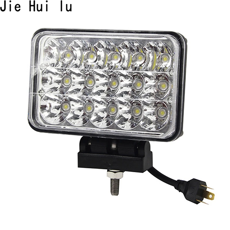5 inch 75W High-Low beam Car truck tractor light Fog lamp 10-80v Alloy Led work bar Spot 4x4 ATV SUV Boat Offroads | Автомобили и