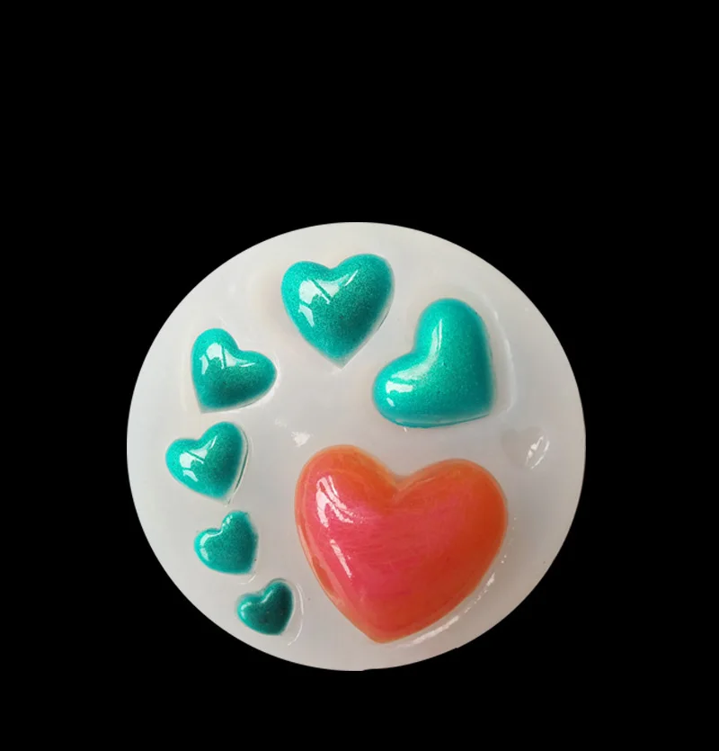 1 шт. Морская звезда сердце Дельфин Краб УФ Смола форма из жидкого силикона формы